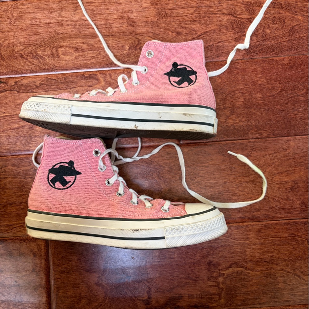 Pink Stussy x Converse Canvas Chuck Taylor All-Star 70 Hi